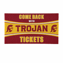 28" x 16" PVC Trapper Mat, Come Back with Tickets, University of South - Collegiate