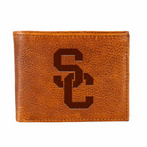 University of Southern California, Embossed Tumbled Leather Passcase B - Collegiate Home