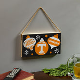 University of Tennessee Holiday Wood Wall Sign, 6x11 - Collegiate Home