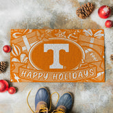 University of Tennessee Holiday PVC Mat, 28"x16" - Collegiate