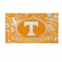 University of Tennessee Holiday PVC Mat, 28"x16" - Collegiate