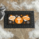 University of Tennessee Holiday Flocked Coir Sassafras Switch Mat, 22" - Collegiate