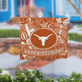 University of Texas Yard Sign, Holiday - Collegiate Home