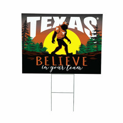 University of Texas Yard Sign, Bigfoot - Collegiate Home