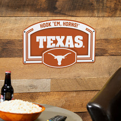 University of Texas USA Embossed Steel Wall Sign, 11" x 17" - Collegiate Home