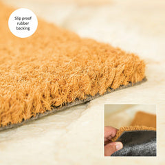 University of Virginia Large One Color Coir Mat, 36"x24" - Collegiate
