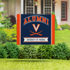 University of Virginia Coroplast Yard Sign Alumni - Collegiate Home
