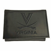 University of Virginia, Tri-Fold Wallet, Black - Collegiate Home