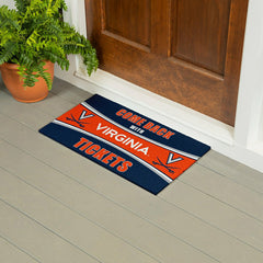 28" x 16" PVC Trapper Mat, Come Back with Tickets, University of Virgi - Collegiate