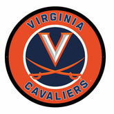 LED Wall Decor, Round, University of Virginia - Collegiate Home
