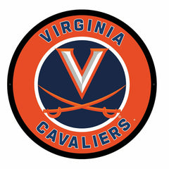 LED Wall Decor, Round, University of Virginia - Collegiate Home