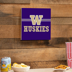 University of Washington Wood Wall Sign, 12x12 - Collegiate Home