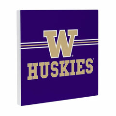 University of Washington Wood Wall Sign, 12x12 - Collegiate Home
