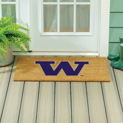 University of Washington Large Full Color Coir Mat, 36"x24" - Collegiate