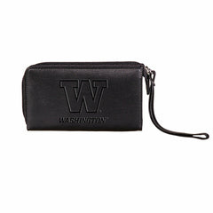 Wristlet Wallet, Black, Universitiy of Washington - Collegiate Home