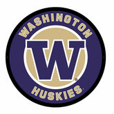 LED Wall Decor, Round, University of Washington - Collegiate Home