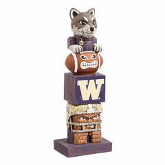 University of Washington Tiki Team Totem Garden Statue - Collegiate Home