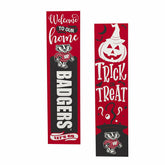 47" Double Sided Leaner, University of Wisconsin-Madison, Halloween - Collegiate Home