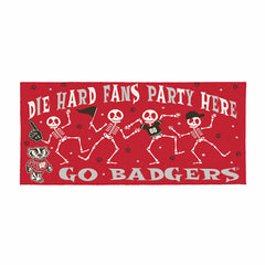 University of Wisconsin-Madison Flocked Coir Halloween Sassafras Switc - Collegiate