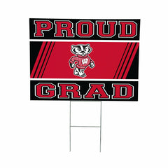 University of Wisconsin-Madison Coroplast Yard Sign Graduate - Collegiate Home
