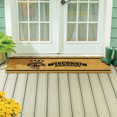 University of Wisconsin-Madison Extra Large One Color Coir Mat, 60"x24 - Collegiate