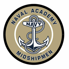 LED Wall Decor, Round, US Naval Academy - Collegiate Home