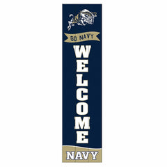 US Naval Academy Large Single Sided Leaner, 46" - Collegiate Home