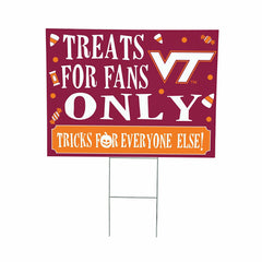 Virginia Tech Yard Sign, Halloween Treats for Fans - Collegiate Home