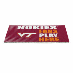 Virginia Tech Fan Mat, 28"x16" - Collegiate