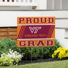Virginia Tech Coroplast Yard Sign Graduate - Collegiate Home