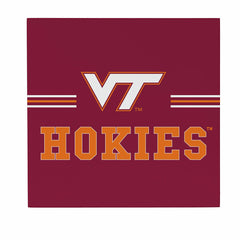 Virginia Tech Wood Wall Sign, 12x12 - Collegiate Home