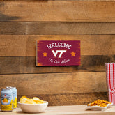 Virginia Tech Wood Wall Sign, 6x11 - Collegiate Home