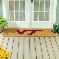 Virginia Tech Extra Large Full Color Coir Mat, 60"x24" - Collegiate