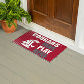 Washington State University Fan Mat, 28"x16" - Collegiate