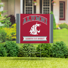 Washington State University Coroplast Yard Sign Alumni - Collegiate Home