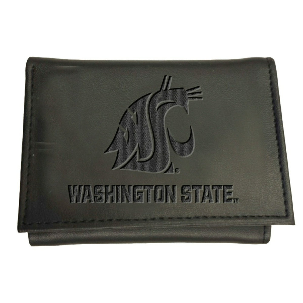 Washington State University, Tri-Fold Wallet, Black - Collegiate Home