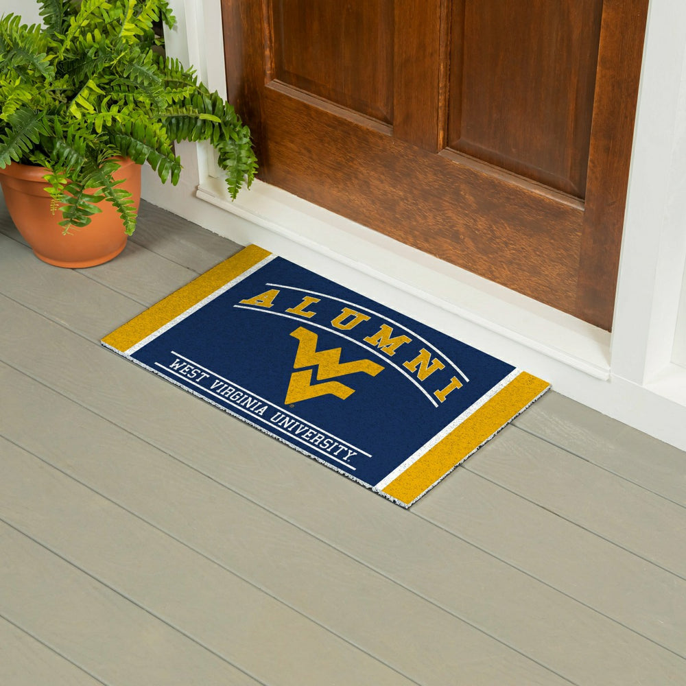 West Virginia University Alumni Mat, 28"x16" - Collegiate