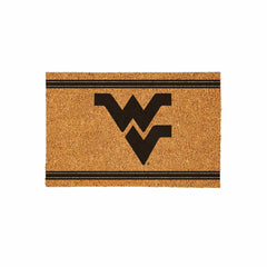 West Virginia University Large One Color Coir Mat, 36"x24" - Collegiate