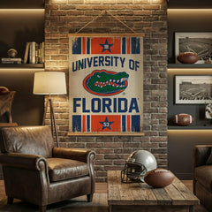 University of Florida, Canvas Wall Tapestry, Large, 54x36 - Home Collegiate