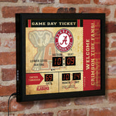 Scoreboard Wall Clock, Alabama - Home Collegiate