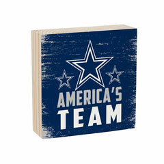 Dallas Cowboys Plock, Down Home Fans, 6x6 - Home NFL