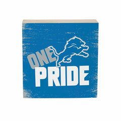 Detroit Lions Plock, Down Home Fans, 6x6 - Home NFL