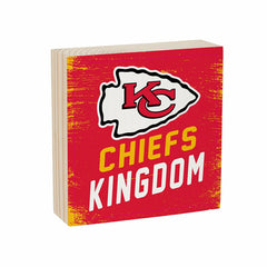 Kansas City Chiefs Plock, Down Home Fans, 6x6 - Home NFL