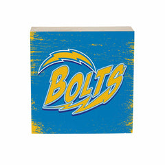 Los Angeles Chargers Plock, Down Home Fans, 6x6 - Home