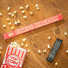 Kansas City Chiefs Engraved Wood Sign, 1.5" x 18" - Home