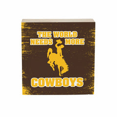 University of Wyoming Plock, Down Home Fans, 6x6 - Home