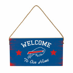 Buffalo Bills Wood Wall Sign, 6x11 - NFL Home