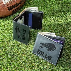 Buffalo Bills, Bi-Fold and Tri-Fold Wallet Gift Set, Black - NFL Home