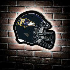 LED Wall Decor, Helmet, Baltimore Ravens - NFL Home