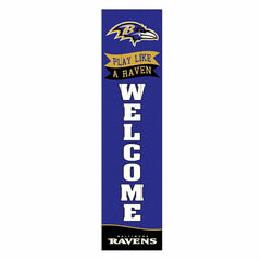 Baltimore Ravens Large Single Sided Leaner, 46" - NFL Home